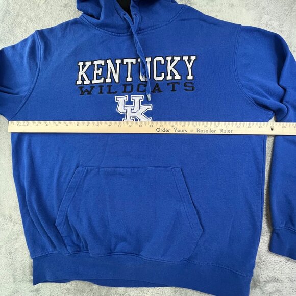 Kentucky Wildcats Hoodie Men's Large Blue Stadium Athletics Football Basketball - Picture 4 of 11